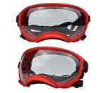 Verstellbare winddichte Hundesonnenbrille mit UV-Schutz