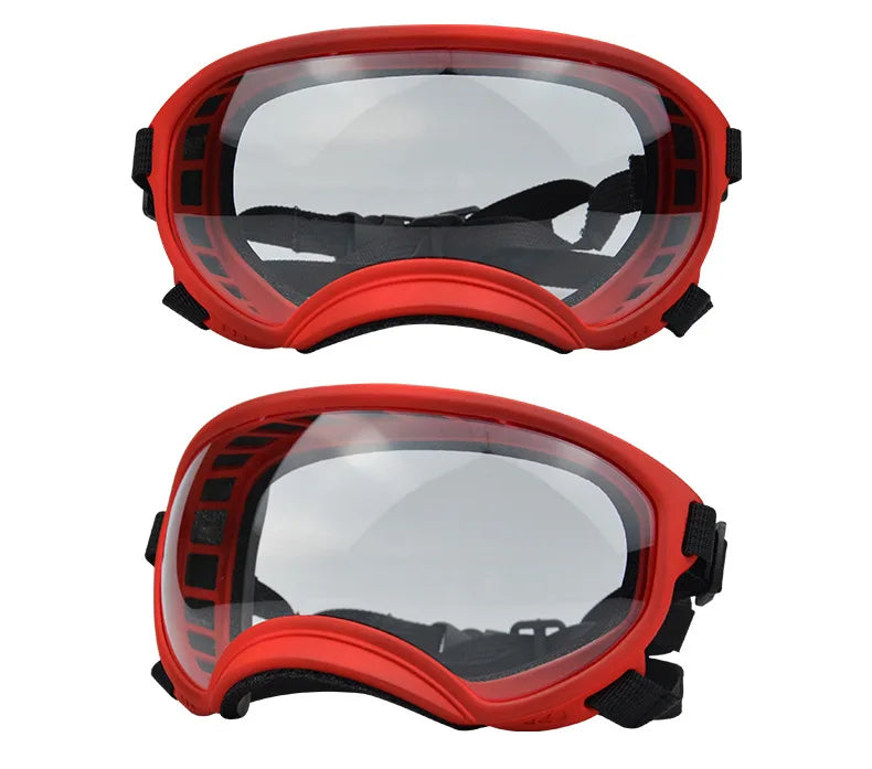 Verstellbare winddichte Hundesonnenbrille mit UV-Schutz