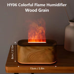 Flaming Elegance: Aroma Diffuser with Soothing Flame Effect
