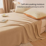 Flannel Comfort Blanket | Extra Thick, Soft, and Cuddly | All-Season Blanket