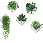 3D Grüne Naturpflanzen Wanddekoration | NaturStyle