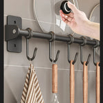 Practical wall shelf for the kitchen | Robust steel for organization