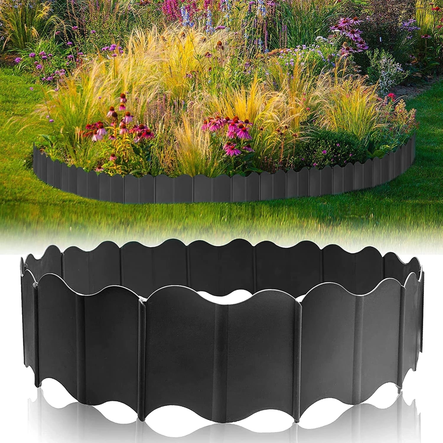 Flexible Lawn Edging System for a Perfect Garden