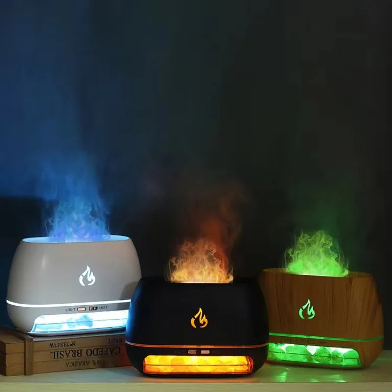 Aroma Diffusor mit Himalaya-Salzlampa – Duftverbreitung und Farbwechsel