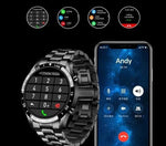 Luxuriöse 4G Smartwatch – Elegante Uhr mit Anrufen, GPS und Gesundheitsfunktionen
