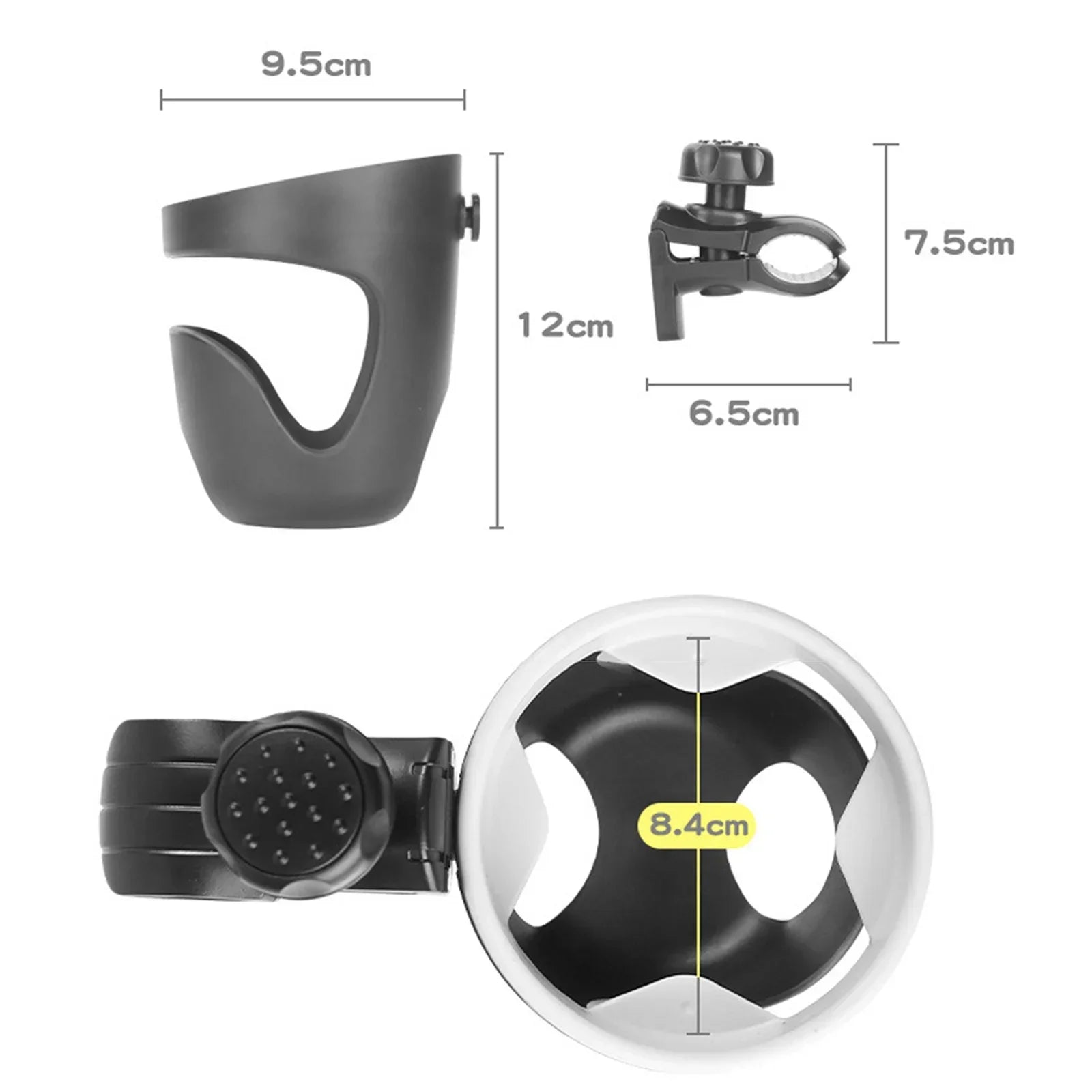Becherhalter für Babyflaschen – Flaschenhalter für Kinderwagen