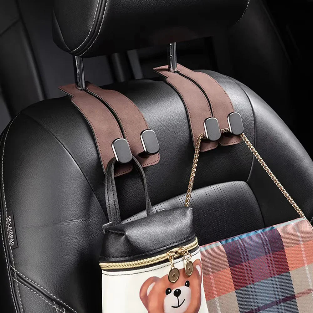 Eleganter Auto-Haken für Ordnung und Komfort | 2er Set