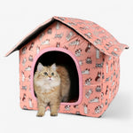 Wetterfestes Tierhaus "CozyNest" für Katzen und kleine Hunde