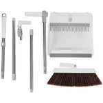 Besen- und Kehrschaufel-Set – Ergonomischer Griff, Kein Bücken