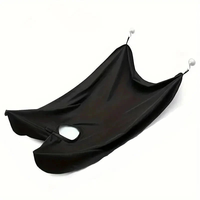 Practical shaving towel with strong suction cup attachment