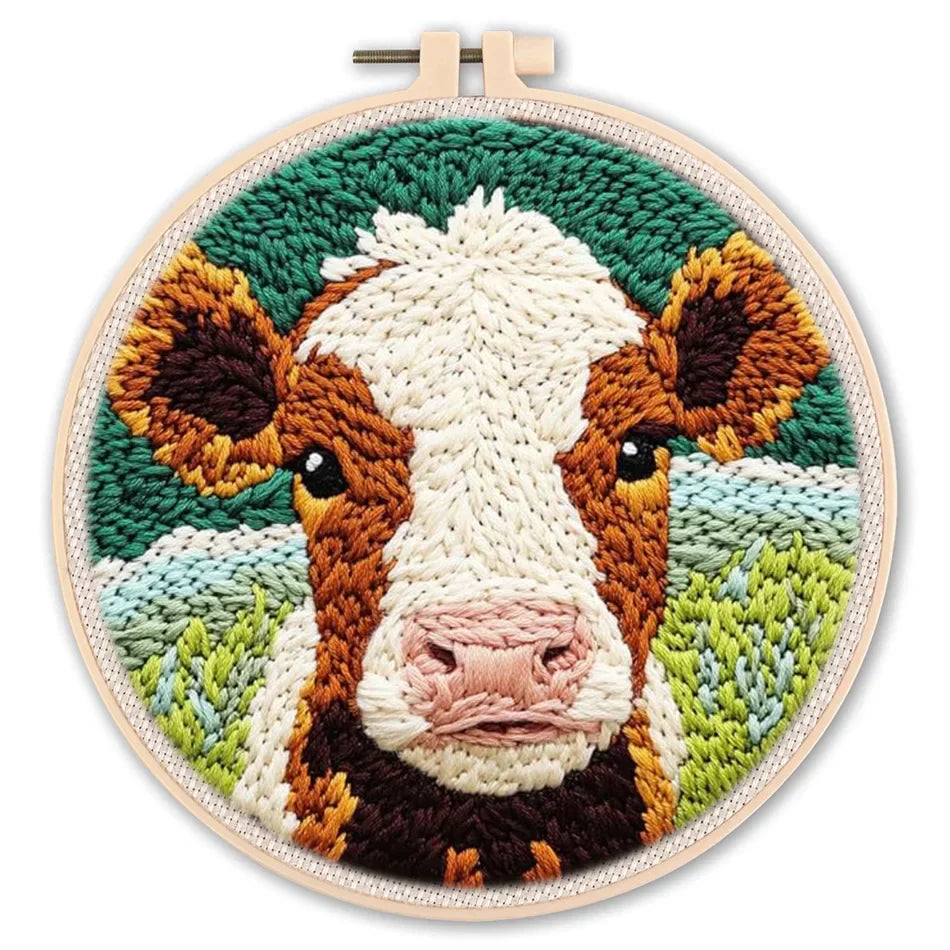 Tierische Fadenkunst: Kreatives DIY-Set mit Zubehör