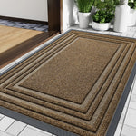 Non-slip natural rubber doormat for every home