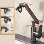 360° Universal-Waschtischarmatur AquaFlex