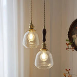 Elegante Kristall-Pendelleuchte im Vintage-Stil