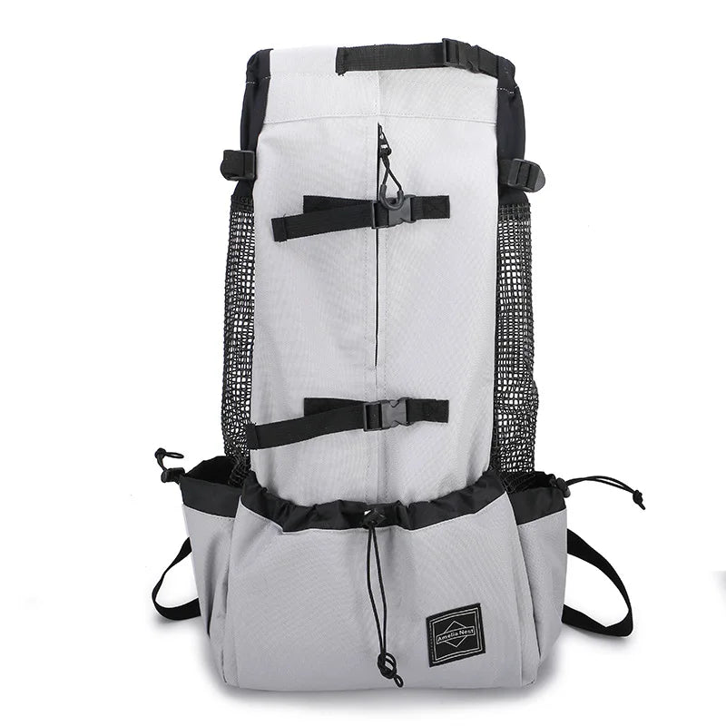 Hunderrucksack für Reisen und Outdoor, atmungsaktiv