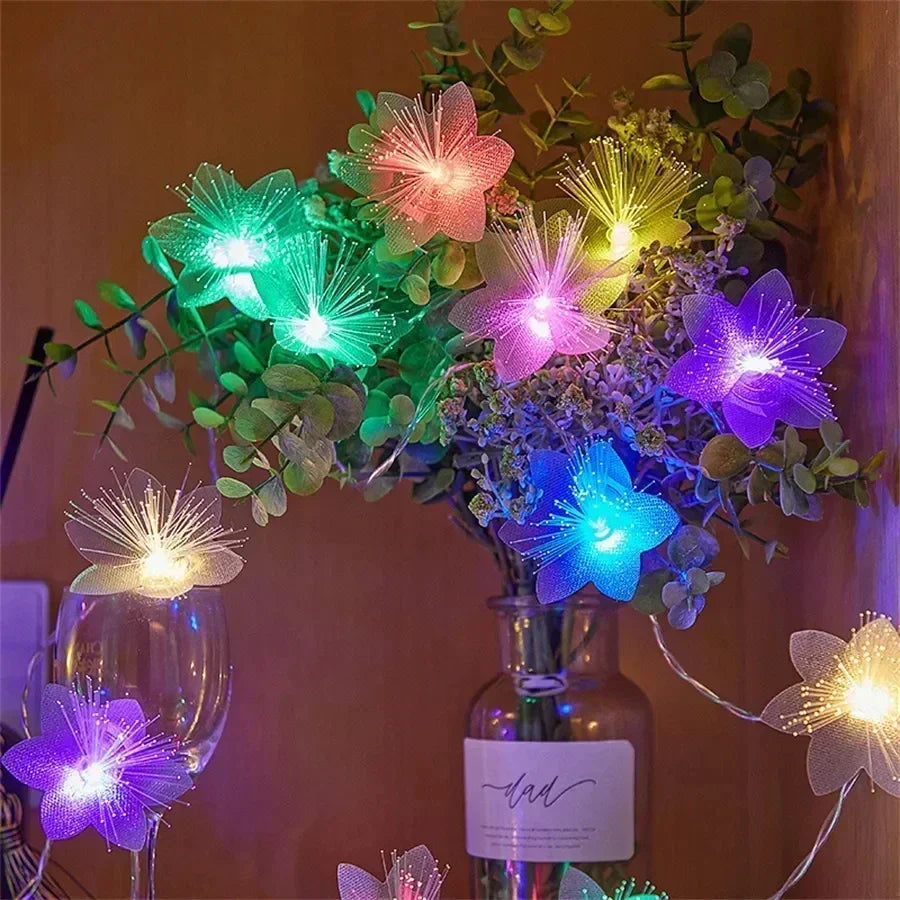 Blossom Magic LED Light Chain | 2–3 m Battery-Operated Decoration