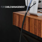 Heat Resistant Cable Protection Sleeve - 10 Meters Nylon for Cable Management