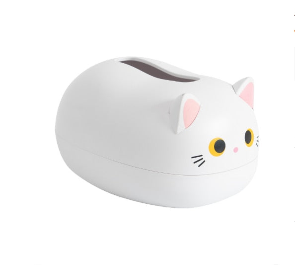 Katzenförmige Taschentuchbox für den Schreibtisch