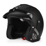 Retro Motorradhelm – Urban Cruiser – (Offenes Gesicht 3/4)