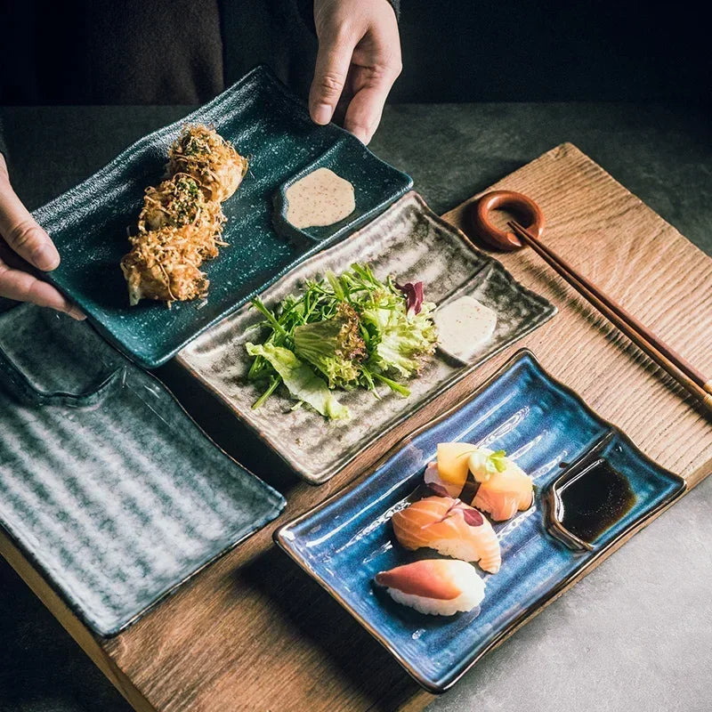 Handgefertigte Keramische Sushi Teller