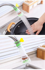 AquaSaver 360 – Flexibler Wasserhahn-Aerator mit 360° Drehung & Wassersparfunktion