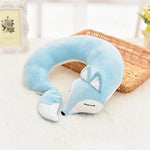 Cuddly Neck Pillow for Travel | Playful Fox Design