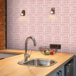 3D Wandfliesenaufkleber im Mosaikdesign