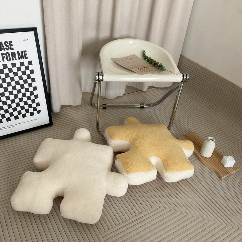 Puzzle Kissen für kreative Entspannung