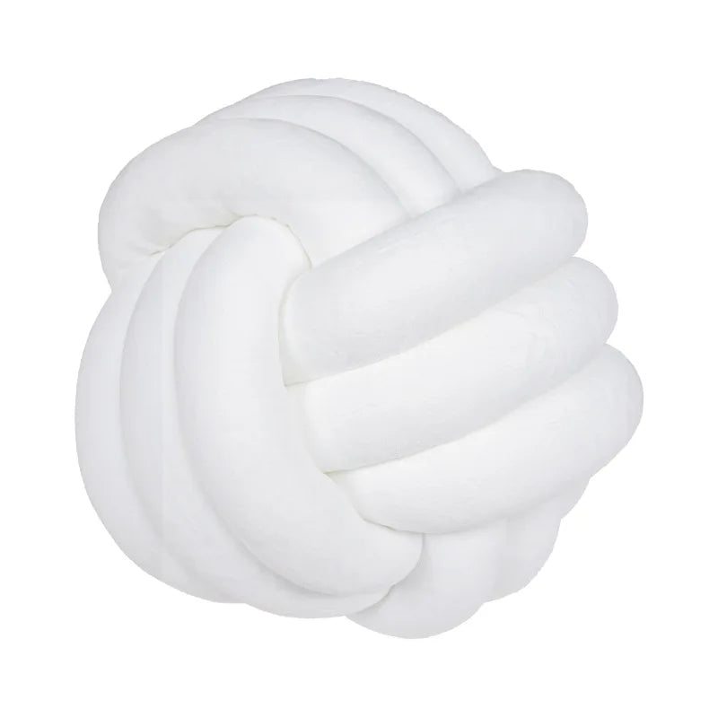 Samt Kissen mit Knoten