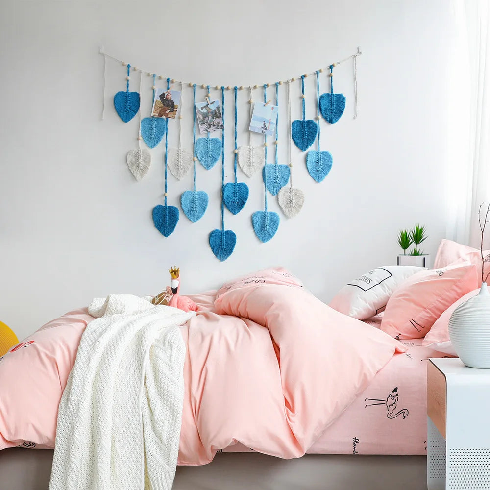 Eleganter Makramee Wandbehang für ein harmonisches Zuhause