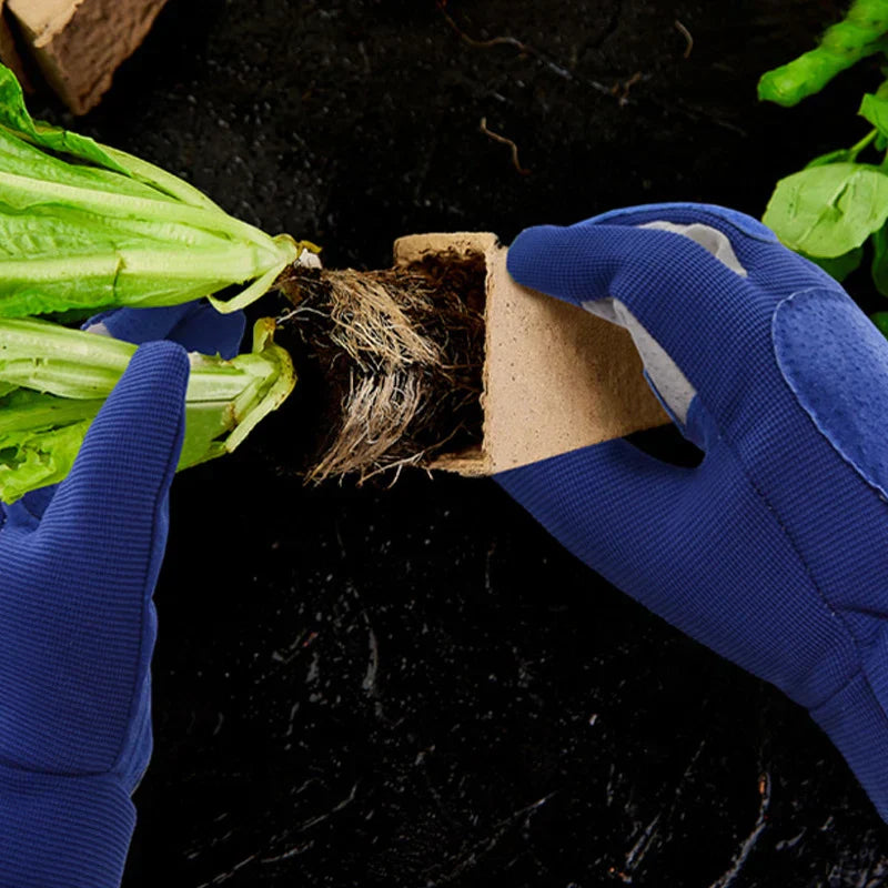 Robuste Gartenhandschuhe mit Verstärkungen für besten Schutz