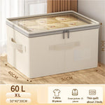 Foldable Wardrobe Organizer with Lid | Spacious Storage Solution