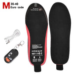 Rechargeable Heated Insoles for Cozy Winter Warmth