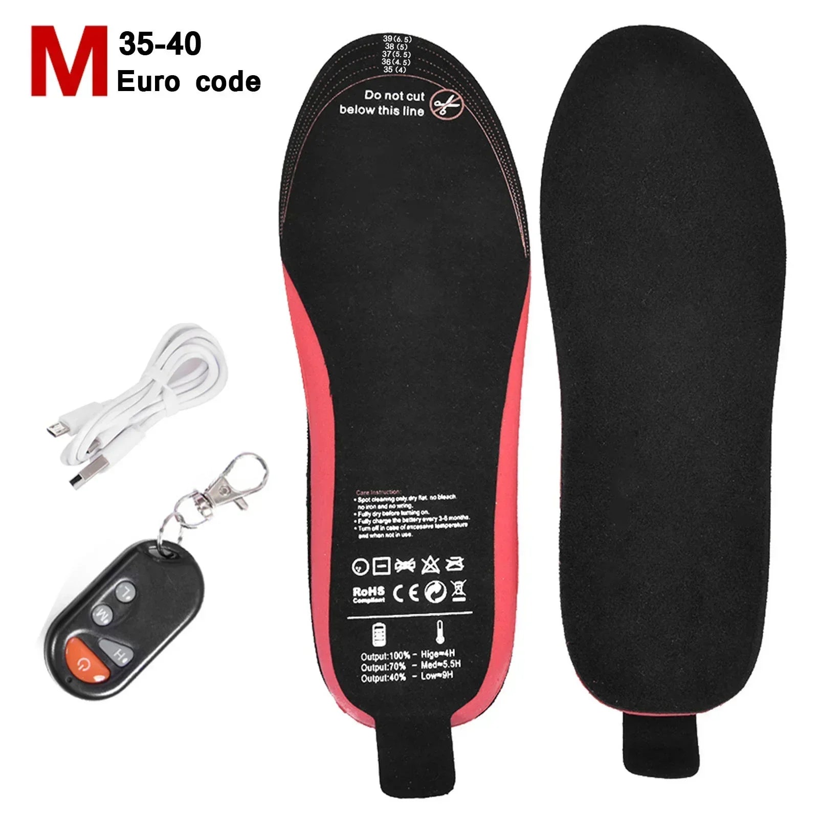 Rechargeable Heated Insoles for Cozy Winter Warmth