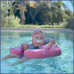 Schwimmhilfe für Babys mit Dach – Sicherheitsgurt und UV-Schutz