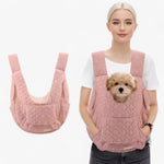 Haustiertragetasche mit ergonomischen Tragegurten bis 10 kg