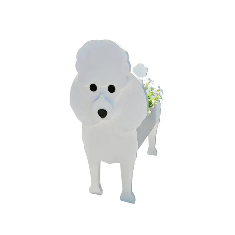 Hundefreundlicher Blumentopf – Verspielter Pflanzenbehälter