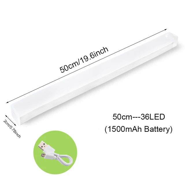 LumiSense | Wiederaufladbare Bewegungsmelder Lampe