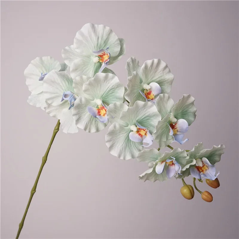 Elegante 9-blütige Kunstorchidee für jeden Raum