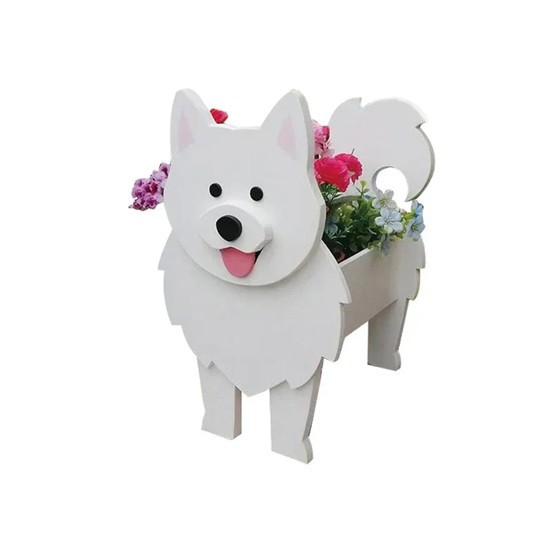 Hundefreundlicher Blumentopf – Verspielter Pflanzenbehälter