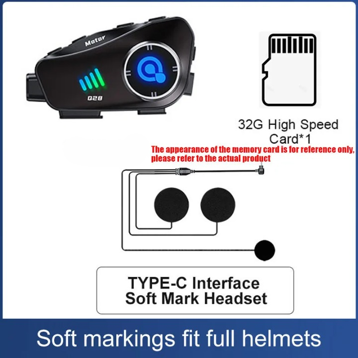 Fahrzeugkamera für Motorradhelme – HD 1080P wasserdicht