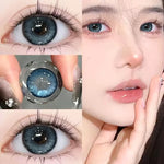 Farbenfrohe Kontaktlinsen mit Dioptrien für strahlende Augen