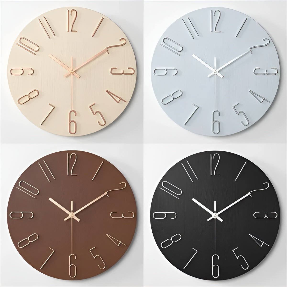 Schwebende 3D Wanduhr – Stilvoll und Modern für Ihr Zuhause