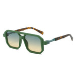 Luxuriöse Sonnenbrille in lebendigen Farben