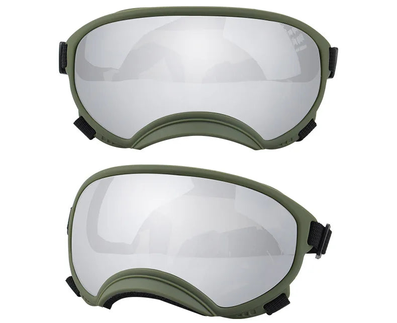 Verstellbare winddichte Hundesonnenbrille mit UV-Schutz