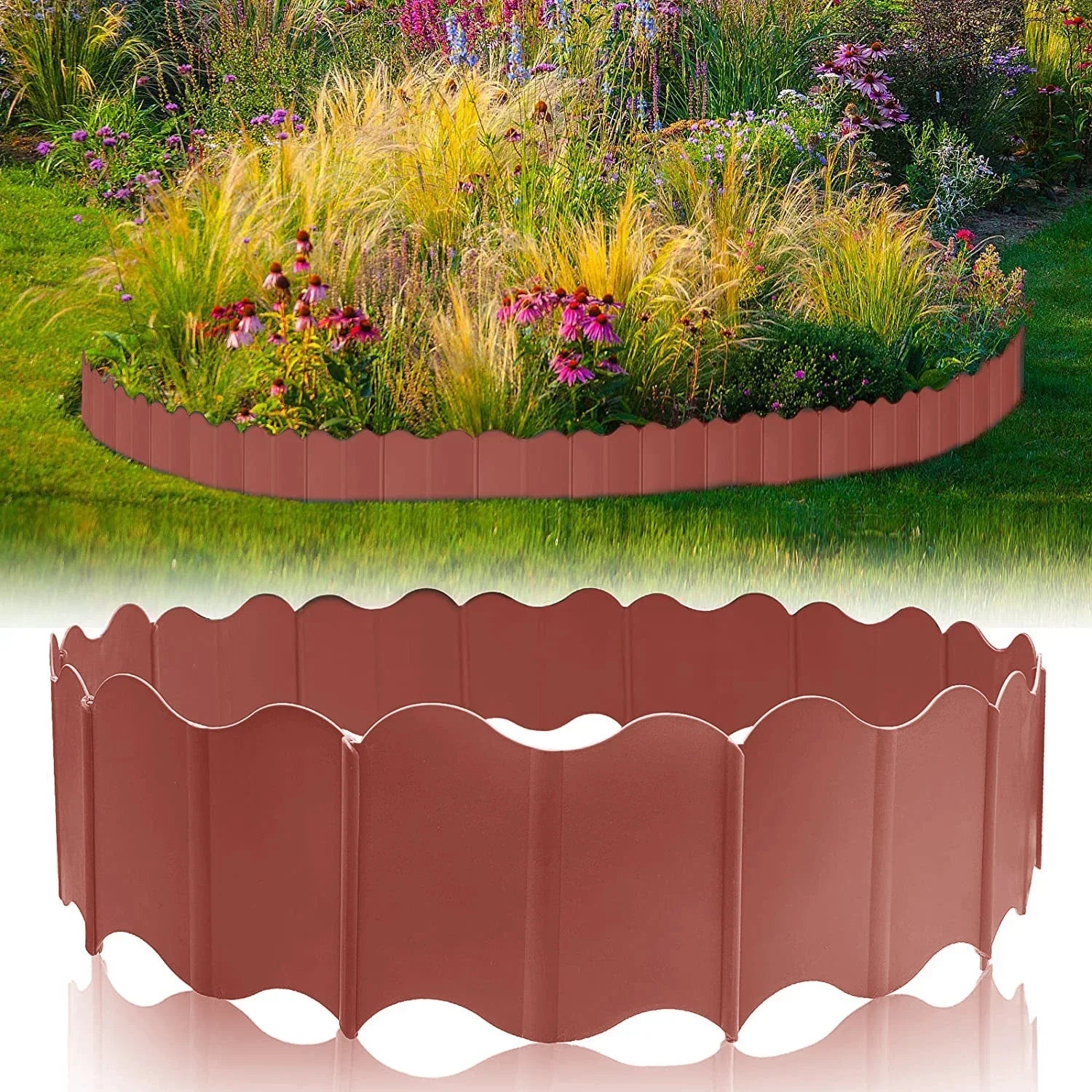 Flexible Lawn Edging System for a Perfect Garden