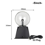 Luminara | Fascinating Plasma Light Sphere with Touch Sensor | LED Lamp with Sound Control | 220V EU Plug | 10–20 cm | Decorative Light for Any Occasion