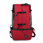 Hunderrucksack für Reisen und Outdoor, atmungsaktiv