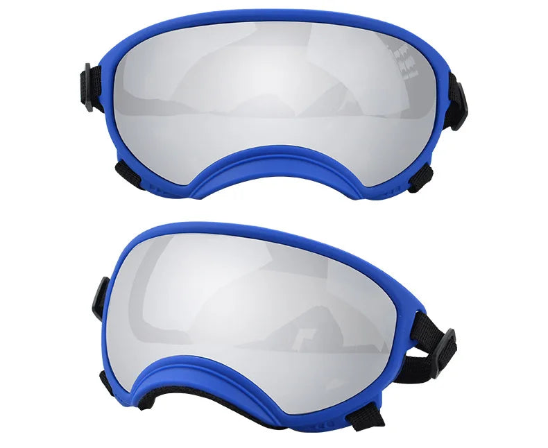 Verstellbare winddichte Hundesonnenbrille mit UV-Schutz