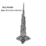 Kreatives 3D Metall Puzzle Set: Baue und Entdecke Weltwunder